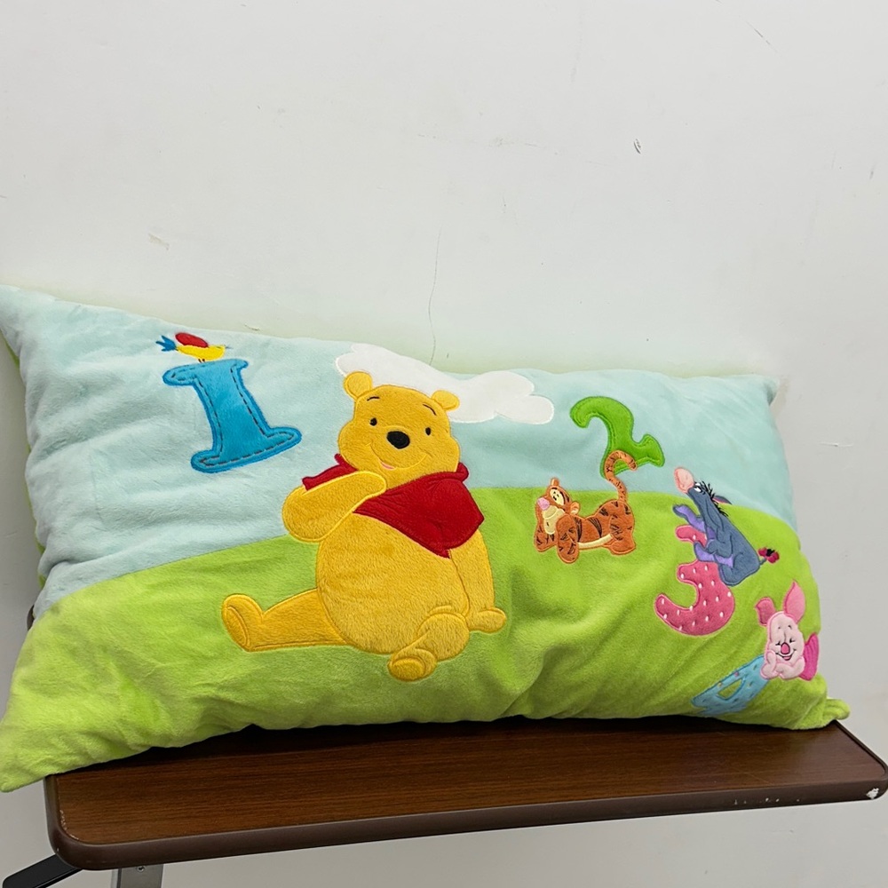 Disney Winnie the Pooh Kids Pillow - Multicolor